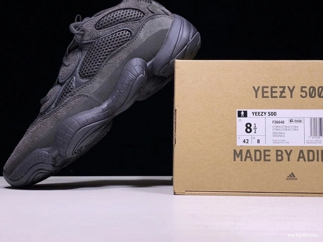 Black 500 Utility Adidas Yeezy F36640 0823